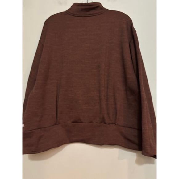 Athleta Altitude Polartec Half Zip Sweatshirt 2X Pullover Women's Size 2XL - Picture 3 of 9